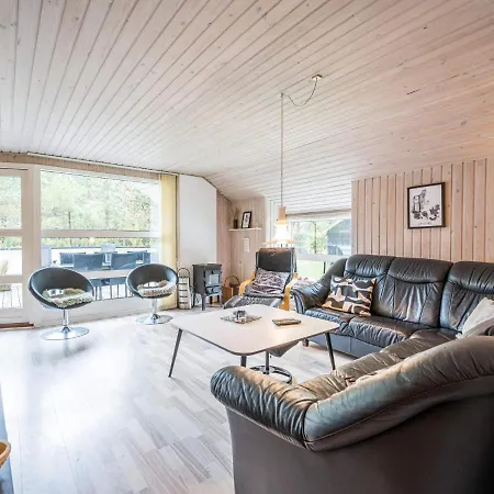 Bright With Covered Terrace-by Traum Dom wakacyjny Nørre Nebel