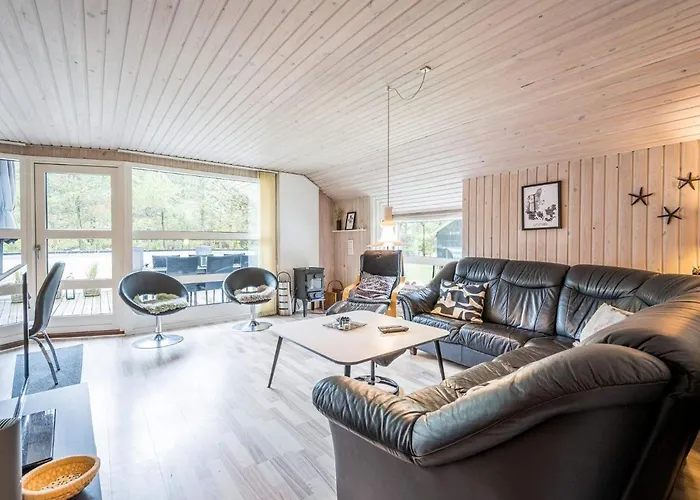 Bright With Covered Terrace-by Traum Semesterbostad Nørre Nebel